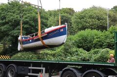 Priscilla McBean being removed 2024